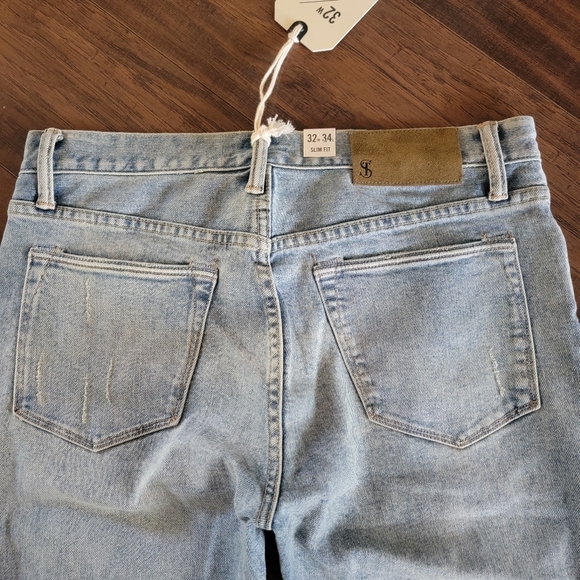 New Todd Snyder Men's Slim Fit Stretch Jeans Size 32W x 34 L - Picture 7 of 12